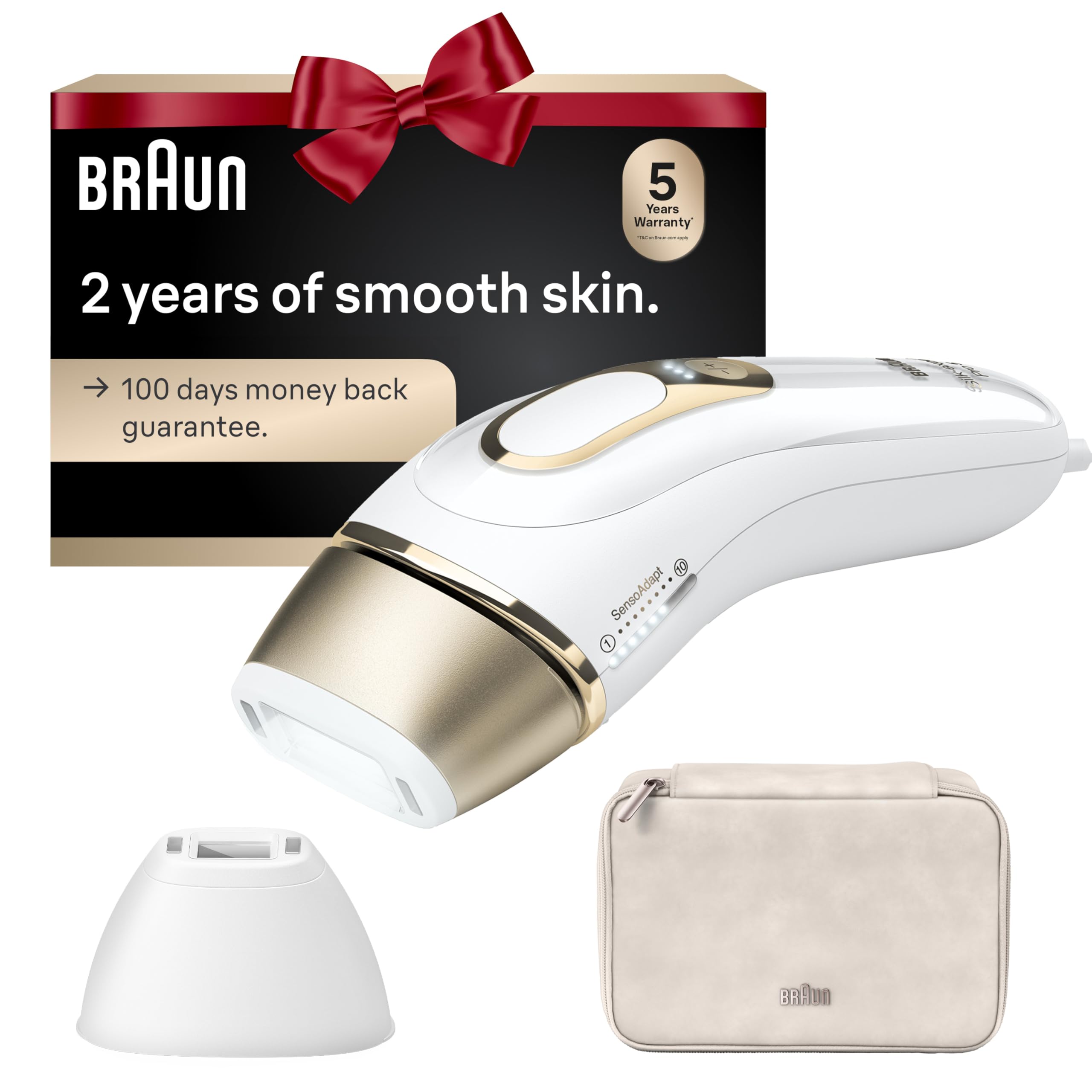 BRAUN ブラウン Silk-expert Pro 5 脱毛器 ケース付き | SPOTTERON.NET